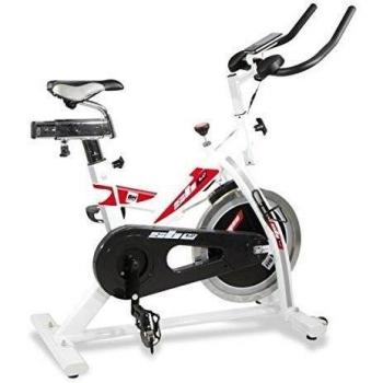 BH Fitness SB1.2 H9154R bicicleta estática indoor cycling. Volante de inercia 16kg. Freno friccion. Pedales ergonómicos con calapié. Estructura reforzada. Monitor LCD. Estructura reforzada. Ruedas de transporte.