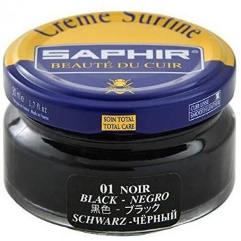Crema Nutritiva para Cuero Negro - 50 ml - Saphir Surfine