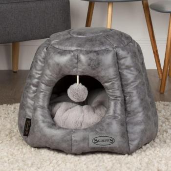 Cama para gatos Knightsbridge gris 48x38 cm Scruffs & Tramps