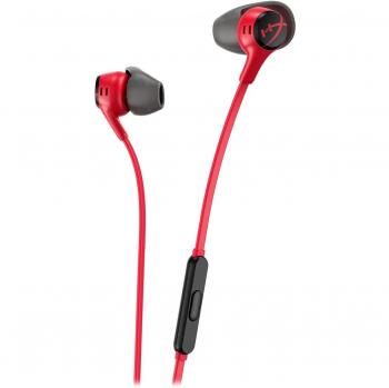 HyperX Cloud II Red Gaming Earbuds with Microphone