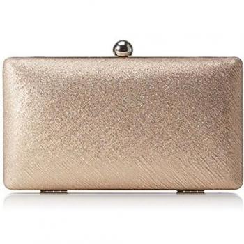 MenburTosca - Cartera de mano Mujer
, color Dorado, talla 18x10x6 cm