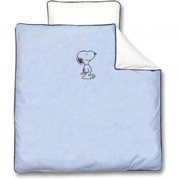Baby Boum Snoopy 69 - Cubierta para cuna 80 x 80 cm, color navy