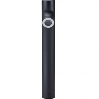 Lindby Lolani Bolardo de Aluminio Moderno 1 Luz GU10 60 cm Negro para Exterior