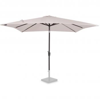 Sombrilla de jardín Premium Rosolina 280x280cm - Beige, inclinable, lona resistente a los rayos UV, incluye funda de protección