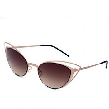 Italia Independent Women's Sunglasses 0218-121-000 Golden 52mm
