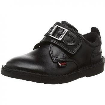 Kickers Adlar Monk Strap Infant - Mocasines Niños, color negro, talla 30