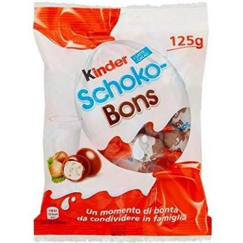 Kinder Schoko-Bons Bombones de Chocolate - 8 Paquete de 125 gr - Total: 1 kg