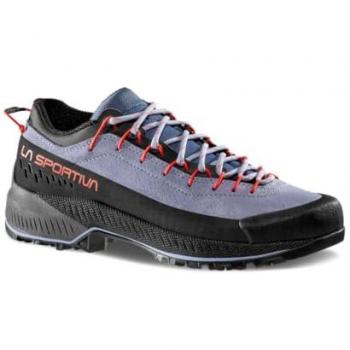 La Sportiva - Zapatillas de mujer TX4 Evo Woman de La Sportiva, modelo de aproximación, color azul y lila negro, talla 39.5