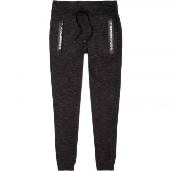 Superdry Sport® – Gym Tech Luxe Pantalones de entrenamiento Mujer, color negro, tamaño extra-small