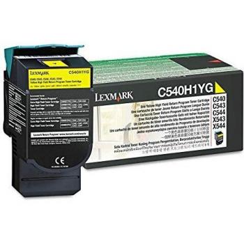 Lexmark lexc540h1yg Lexmark BR X544 N – 1-HI RTN Prog amarillo