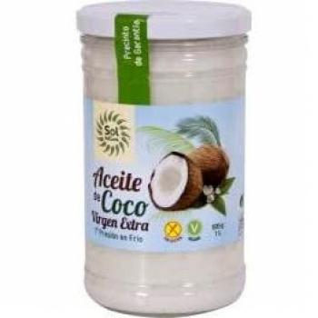 SOLNATURAL Aceite DE Coco Virgen Extra Familiar Bio 1 L, Estándar, Único
