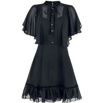 Hell Bunny Vestido Imperia Vestido Negro 3XL