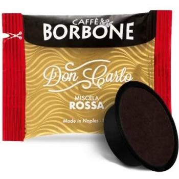 600 Capsule Compatibil Lavazza a Modo Mio Caffe' Borbone Don Carlo Miscela Rossa