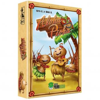 Asmodee Aloha Pioha Juego de Mesa Edad Recomendada PEGI 8