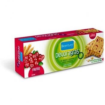 Galletas devoragrasa frutos rojos Bicentury 160g