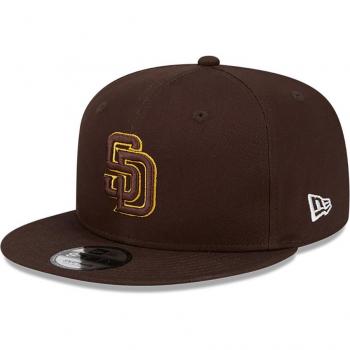 New Era 9Fifty San Diego Padres Brown Side Patch Cap S/M