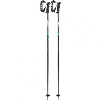Bastones de Esquí Alpino Leki QNTM 110 cm Unisex Negro / Gris Claro / Verde Neón