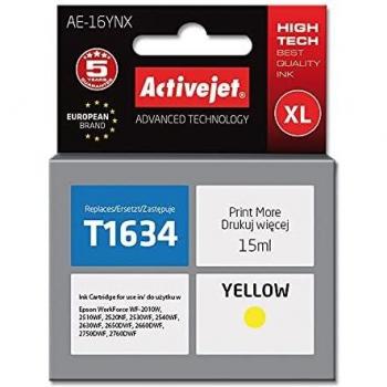 Cartucho de Tinta Compatible Activejet AE-16YNX Amarillo XL para Epson