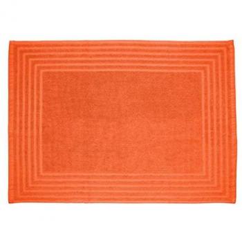 Alfombra baño DIAMANTE - 50x70 cm - Color Naranja (Pack 2 Unidades)