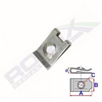 Elementos de montaje de la motocicleta ROMIX ROM C70490 - Grapa ROMIX C70490