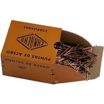 Puntas de acero cobreado con cabeza perdida 1,5x25 c-0500gr de Camacho