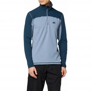 MILLET TECHNOSTRETCH PO M Chaqueta Polar, Hombre, Flint/Orion Blue