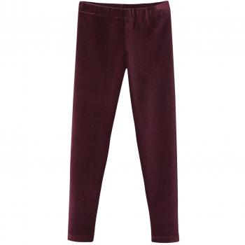 Vertbaudet - Leggings - Trapecio o Corte en A - para niña Einfarbig Dunkelbraun 92 cm