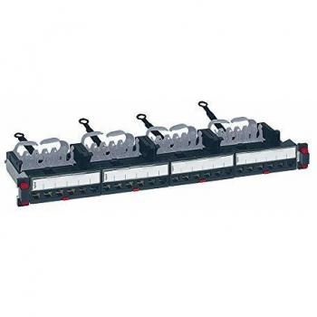 Legrand LCS3 24-Port Empty Patch Panel for Twisted Pair Connections