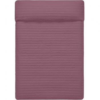 Colcha Magenta Basic de Alta Calidad con Relleno de Poliéster - Fabricado en España