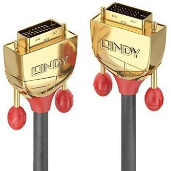 Cable DVI-D Dual Link 7,5 m Línea Dorada LINDY