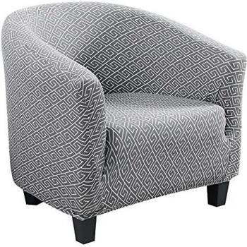 HIFUAR Funda de Sillón Chesterfield Impresas,Fundas de Sofá Elásticas de 1 Plaza Lavable Antideslizantes,Modernas Cubiertas Protector para Butaca,Sofá,Chester 1 Plaza