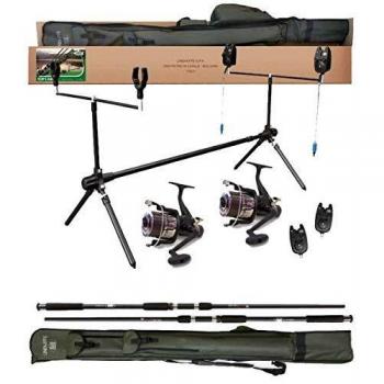 Lineaeffe Top Carp Full Carpfishing Combo 2 3.60 m 2 3-4 lbs Mulinelli 6000