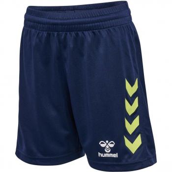 Hummel Graphic Universe Kids' Shorts - Navy/Green