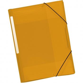 Grafoplás 04801252－Carpeta gomas color naranja, Polipropileno, Folio
