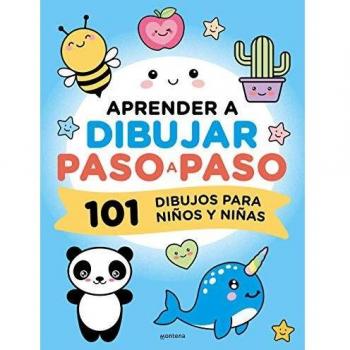Aprender a dibujar paso a paso: Juego de verano para niños y niñas. 101 dibujos. Libro de dibujo fácil y cuaderno actividades para toda la familia