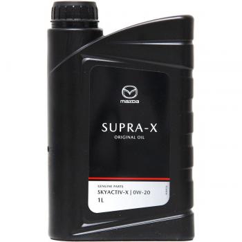 Aceite de motor Mazda Supra-X 0W-20, 1 litro, compatible con Hyundai, Toyota y Kia