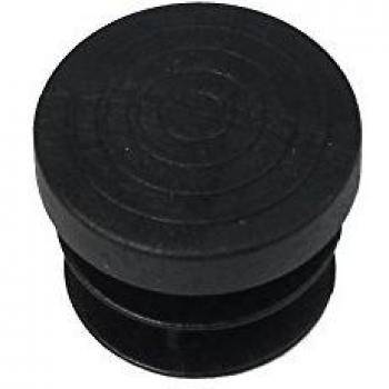 MAURER 5330652 Contera Redonda Interior Negra 20mm. Blister 4 Piezas, 0, Multicolor, único
