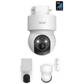 Cámara Motorizada a Batería 4G Redi+ 2K para Exterior con IR LED, Audio Bidireccional y Tarjeta SD