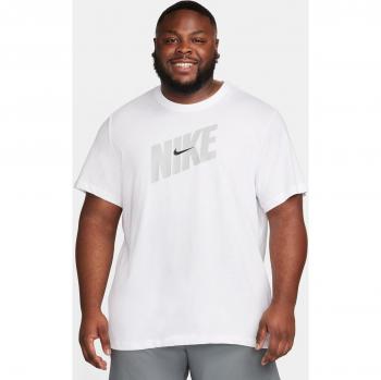 Nike Dri-Fit Novelty Camiseta De Manga Corta Hombres - Blanco