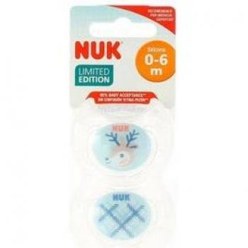 Chupete Nuk Silicona Winter Limited Edition 6-18 M 2uds
