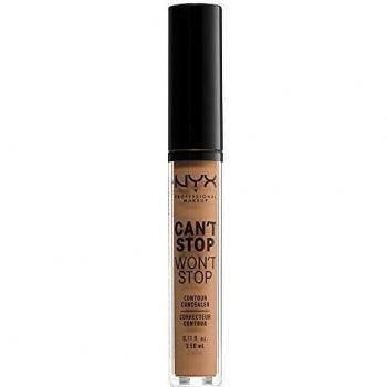 NYX Professional Makeup Can't Stop Won't Stop Liquid Concealer Shade 12.7 Neutral Tan 3.5 ml
