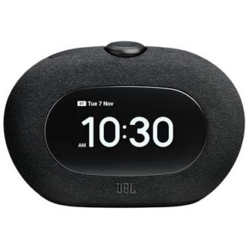 JBL Horizon 3 Reloj Despertador Bluetooth con DAB/DAB+/FM, Altavoz y Carga USB-C - Negro