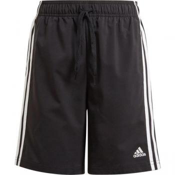 Adidas Essentials Chelsea 3 Stripes Short, Pantalón Corto Sportwear Aeroready Primegreen Niño Negro ADGN4093