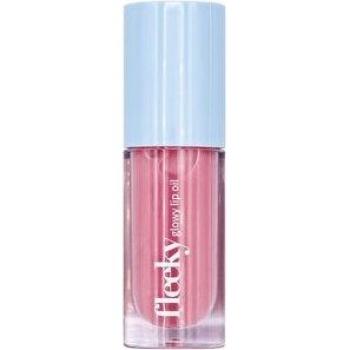 Fleeky - Aceite Labial Glowy - Brillo Irresistible para Tus Labios Gloss 5 ml Rojo baya