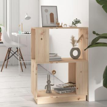 Estantería Divisoria de Madera Maciza de Pino 51x25x70 cm