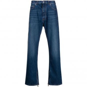 Off-White Men's Skate Jeans in Denim | Size 34 | OMYA177F23DEN002