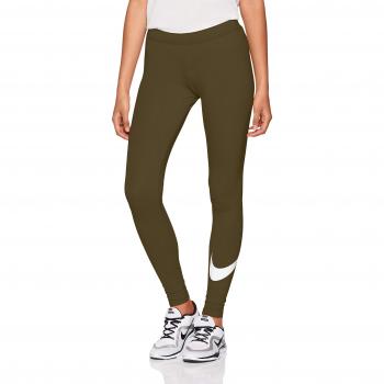 Nike Club Logo Mallas, Mujer, 815997-395, Olive Canvas/