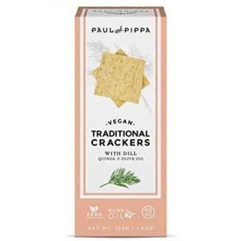 Crackers veganas artesanas de eneldo 100g