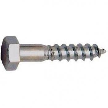 1410J104 - Tornillo Cabeza Hexag M6X20Mm Zinc 8U