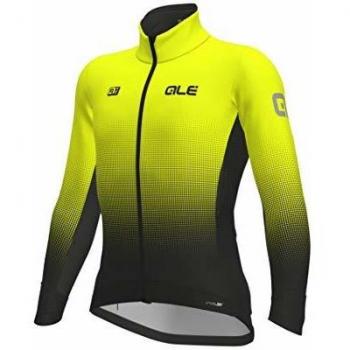 Alé PRS Dots DWR Chaqueta Racing para Hombre, Amarillo/Negro, 186/190